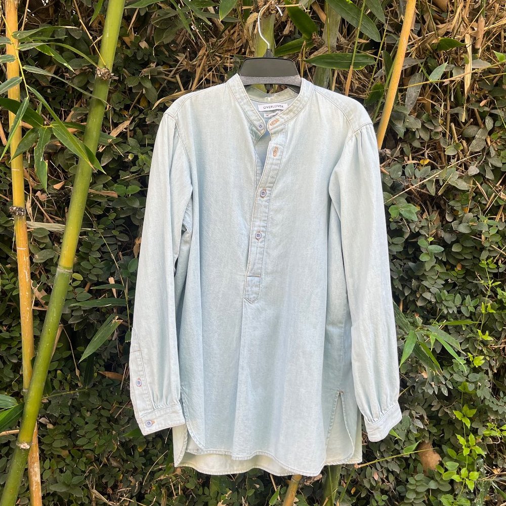 NWT 100% cotton Overlover pullover top (size xs)